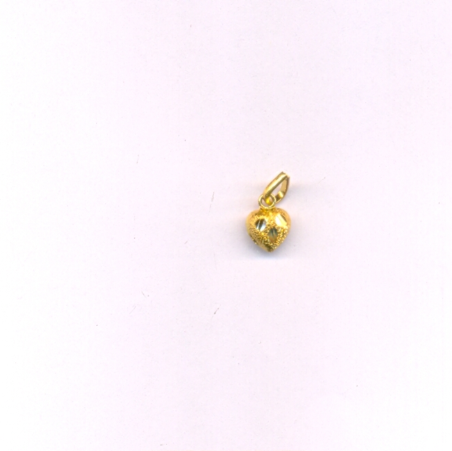 GOLD PENDENT PLAIN FANCY