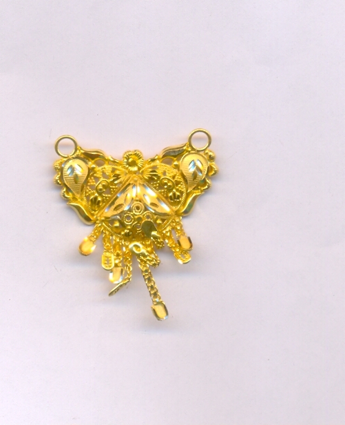 GOLD PENDENT PLAIN FANCY