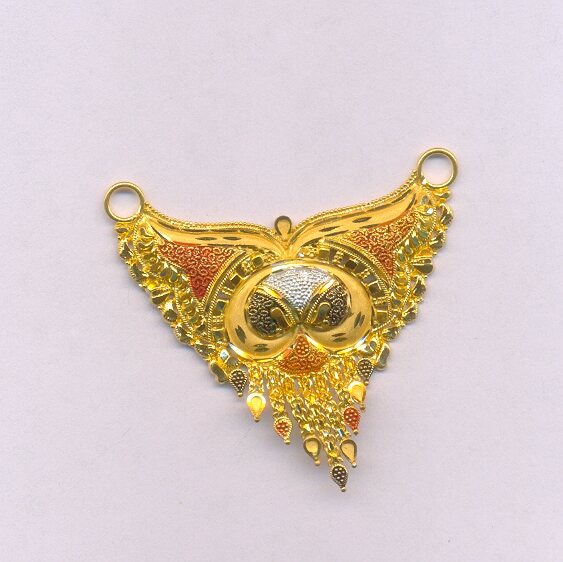 GOLD PENDENT PLAIN FANCY