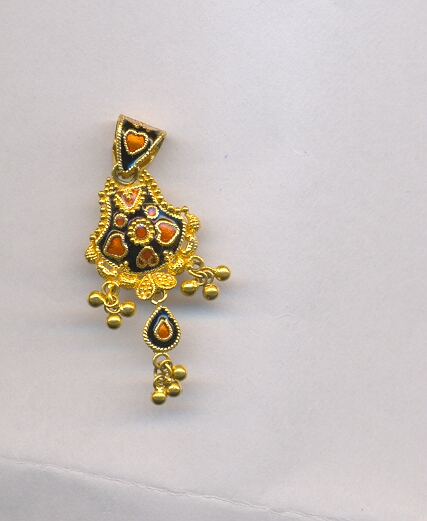 GOLD PENDENT PLAIN GENERAL