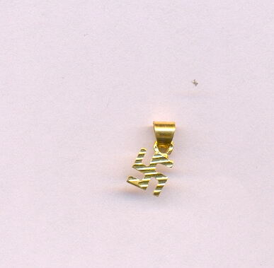 GOLD PENDENT PLAIN GENERAL
