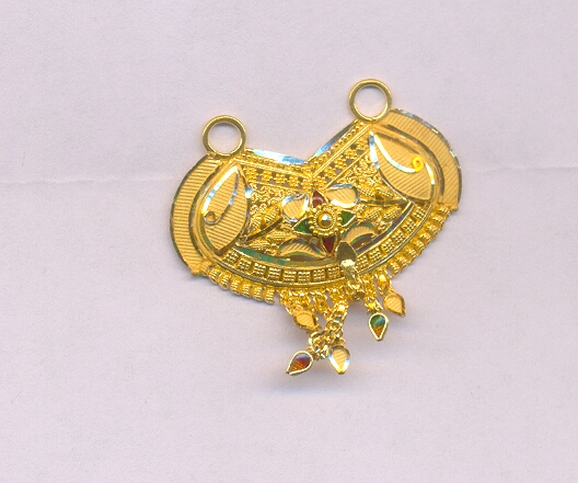 GOLD PENDENT PLAIN GENERAL