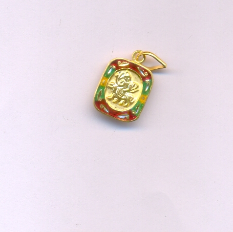 GOLD PENDENT PLAIN GENERAL