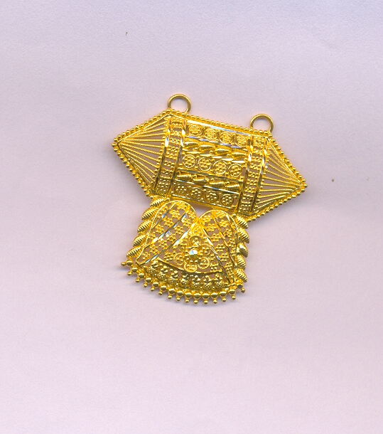 GOLD PENDENT PLAIN GENERAL