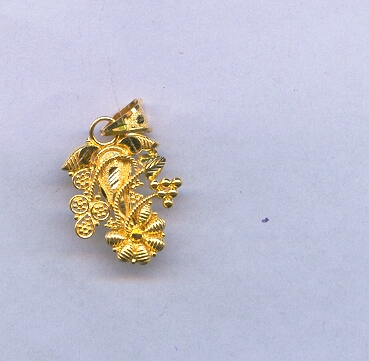 GOLD PENDENT PLAIN GENERAL