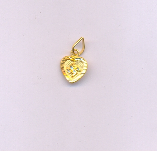 GOLD PENDENT PLAIN GENERAL
