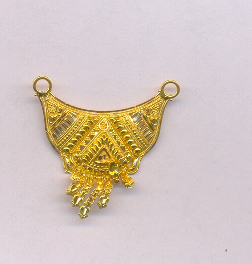 GOLD PENDENT PLAIN GENERAL