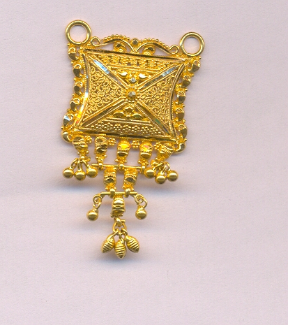 GOLD PENDENT PLAIN GENERAL