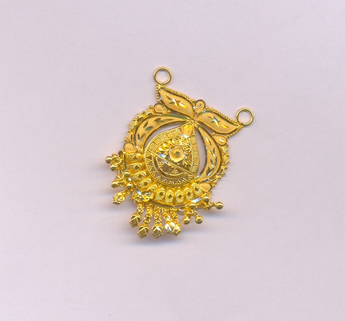 GOLD PENDENT PLAIN GENERAL