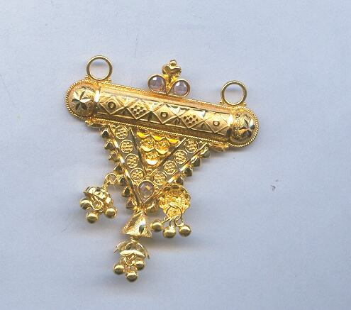 GOLD PENDENT PLAIN GENERAL