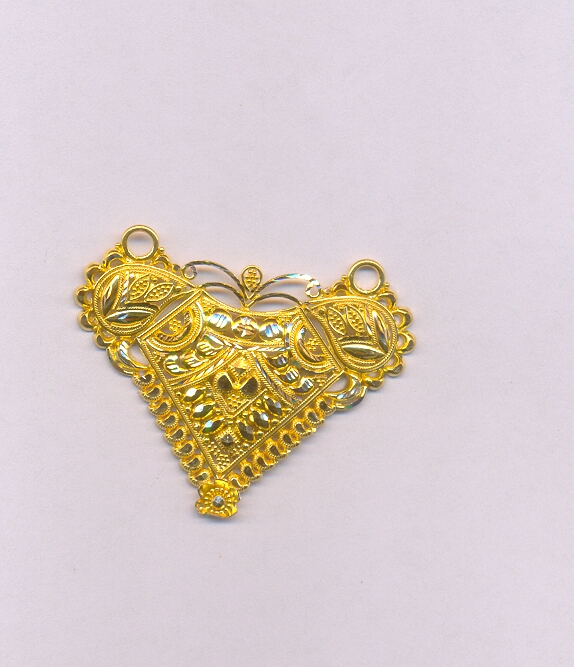 GOLD PENDENT PLAIN GENERAL