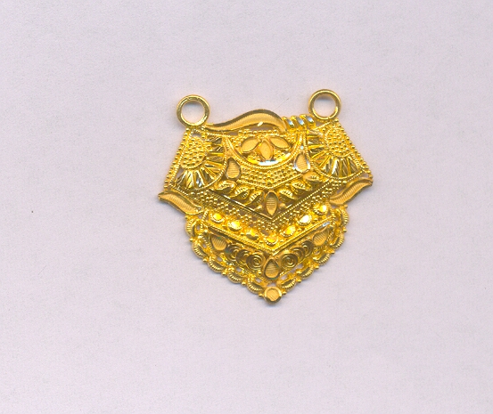GOLD PENDENT PLAIN GENERAL