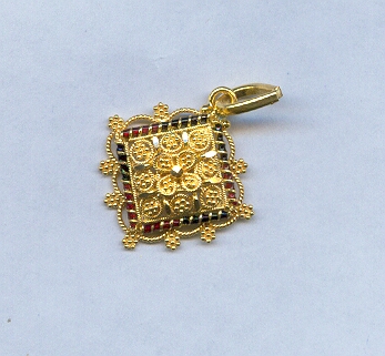 GOLD PENDENT PLAIN GENERAL