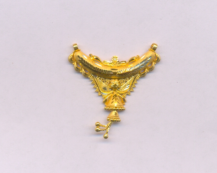 GOLD PENDENT PLAIN GENERAL