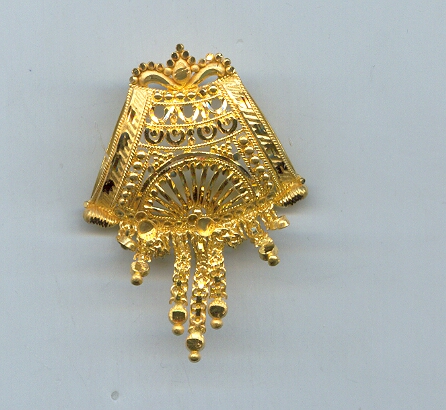 GOLD PENDENT PLAIN GENERAL