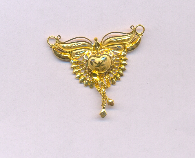 GOLD PENDENT PLAIN GENERAL