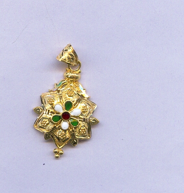 GOLD PENDENT PLAIN GENERAL