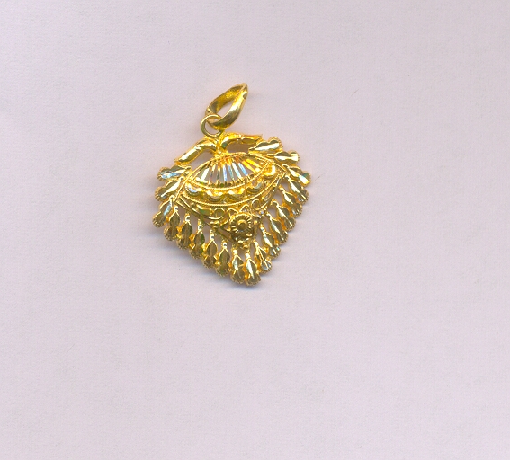 GOLD PENDENT PLAIN GENERAL