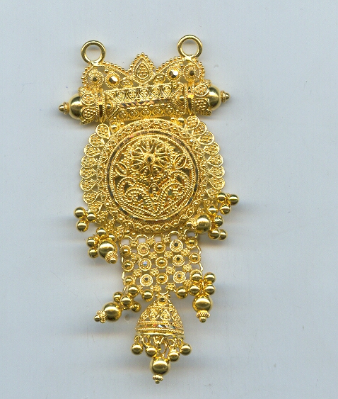 GOLD PENDENT PLAIN GENERAL