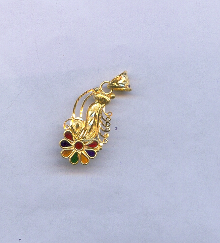GOLD PENDENT PLAIN GENERAL