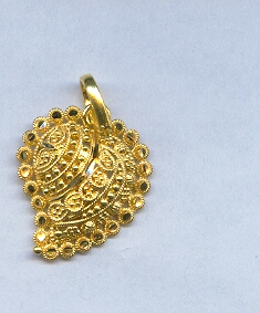 GOLD PENDENT PLAIN GENERAL