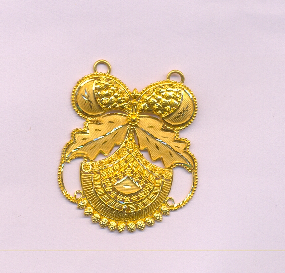 GOLD PENDENT PLAIN GENERAL