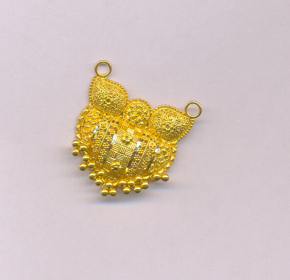 GOLD PENDENT PLAIN GENERAL
