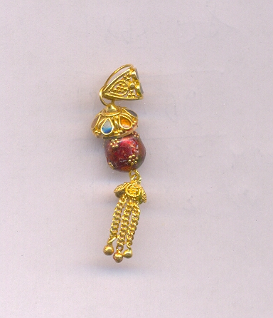 GOLD PENDENT PLAIN GENERAL