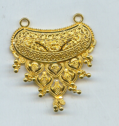GOLD PENDENT PLAIN GENERAL