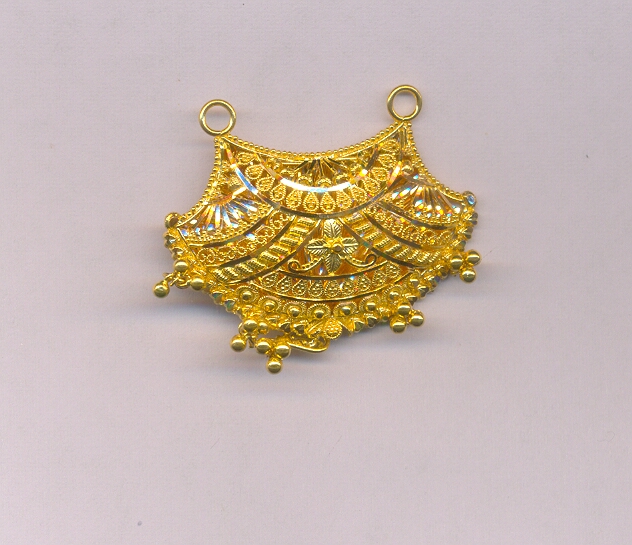 GOLD PENDENT PLAIN GENERAL