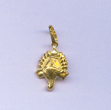 GOLD PENDENT PLAIN GENERAL