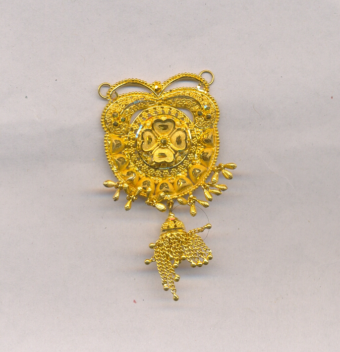 GOLD PENDENT PLAIN GENERAL