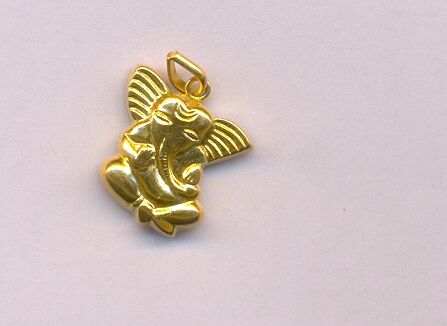 GOLD PENDENT PLAIN GENERAL