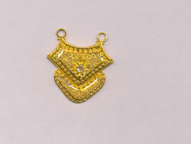GOLD PENDENT PLAIN GENERAL