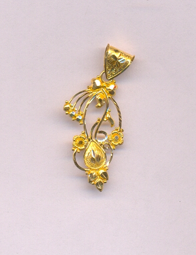 GOLD PENDENT PLAIN GENERAL
