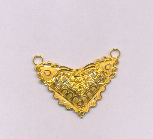 GOLD PENDENT PLAIN GENERAL