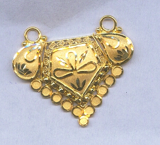 GOLD PENDENT PLAIN GENERAL