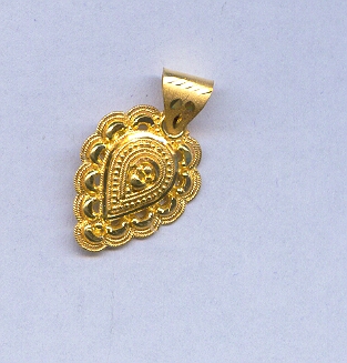 GOLD PENDENT PLAIN GENERAL