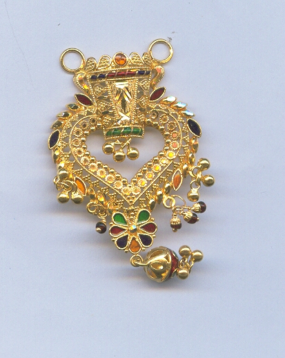 GOLD PENDENT PLAIN GENERAL