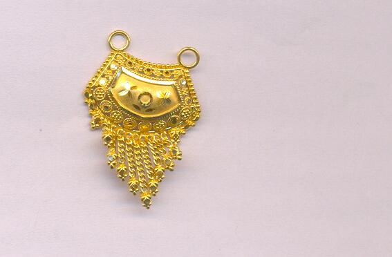 GOLD PENDENT PLAIN GENERAL