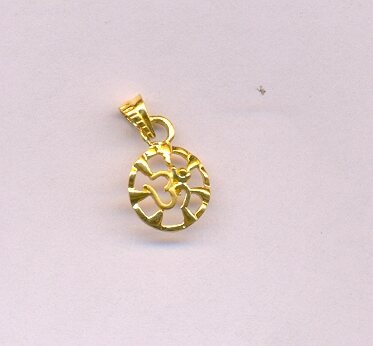 GOLD PENDENT PLAIN GENERAL