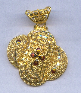 GOLD PENDENT PLAIN GENERAL