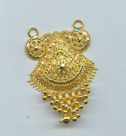 GOLD PENDENT PLAIN GENERAL