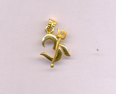 GOLD PENDENT PLAIN GENERAL