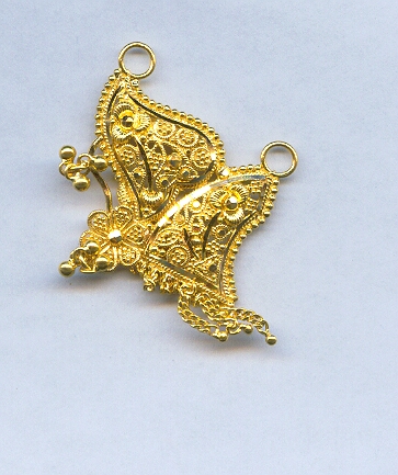 GOLD PENDENT PLAIN GENERAL