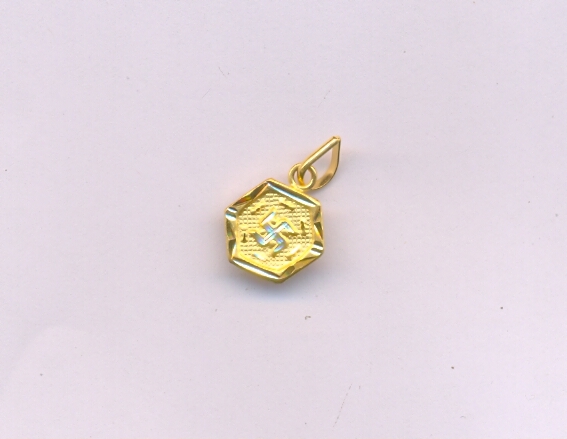 GOLD PENDENT PLAIN GENERAL