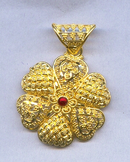 GOLD PENDENT PLAIN GENERAL