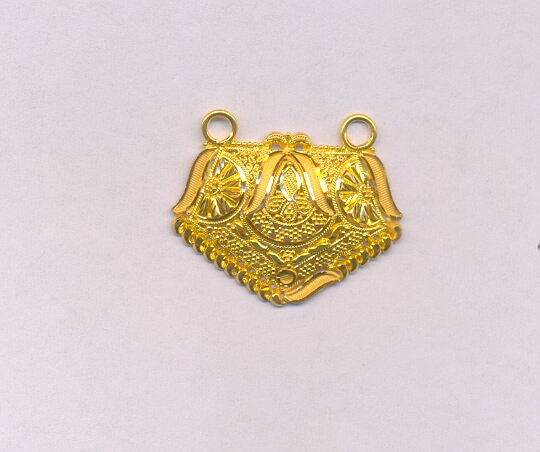 GOLD PENDENT PLAIN GENERAL