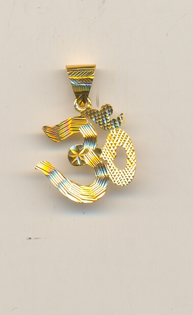 GOLD PENDENT PLAIN GENERAL