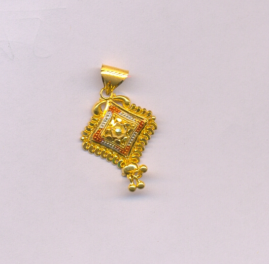 GOLD PENDENT PLAIN GENERAL